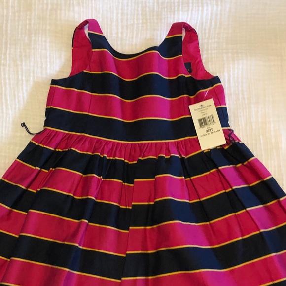 POLO Girl’s Striped Dress - Picture 2 of 4